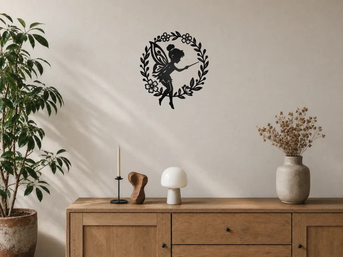 Décoration murale - Fée Clochette