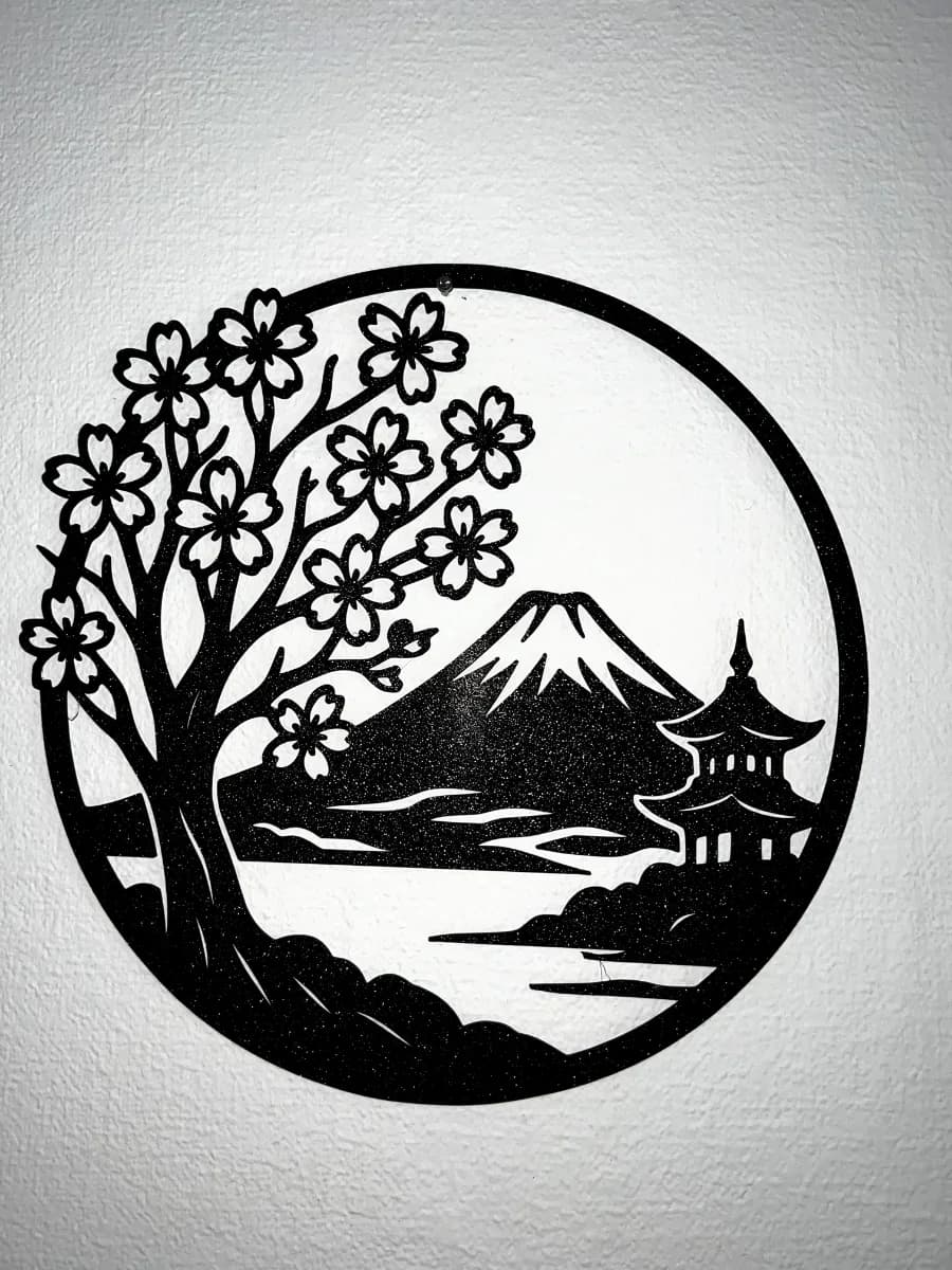 Décoration murale - Mont Fuji Sérénité