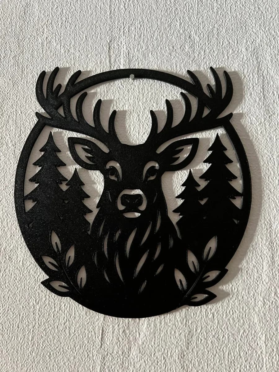 Décoration murale - Cerf dans la forêt