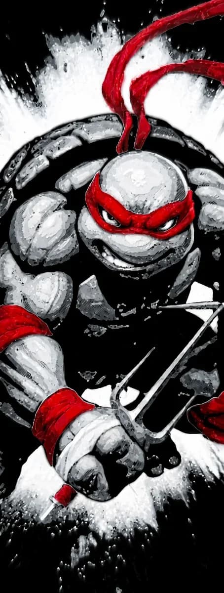 Marque page tortue Ninja : Raphael