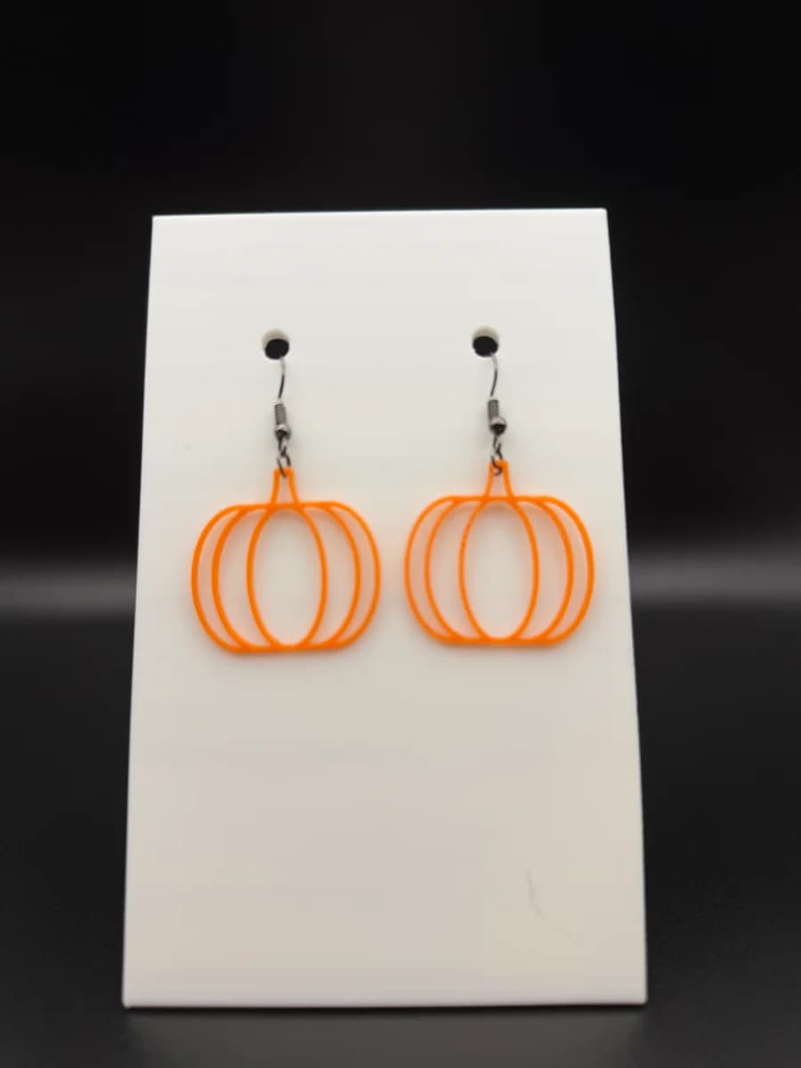 Boucles d'oreilles citrouilles